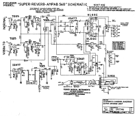 Fender Super-Reverb-AB568 - Schematic